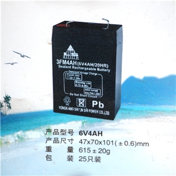蓄电池6V4AH